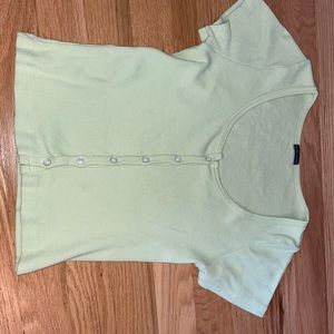 BRANDY MELVILLE ZELLY TOP GREEN